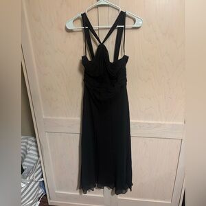Anne Klein Black Backless Dress